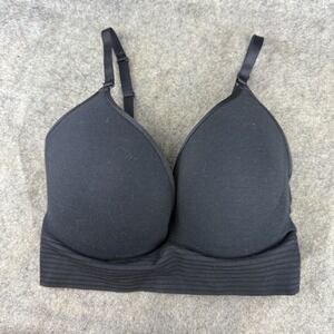 Jockey‎ Wire free Seamless pushup Black Wireless Bralette XL 1X